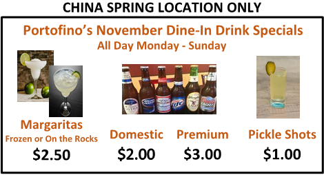 Drink Specials Drink Specials
